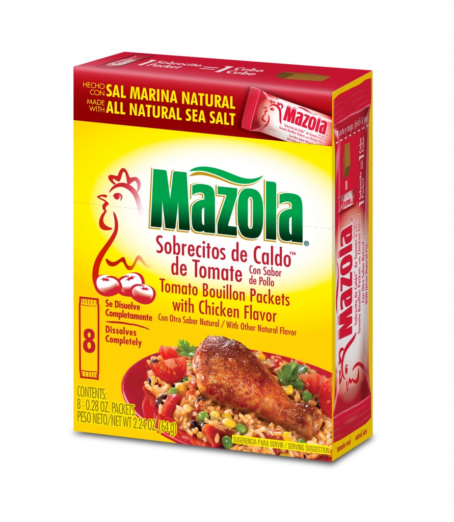 Mazola Sobrecitos de caldo de tomate