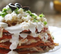 Enchiladas stacked 2
