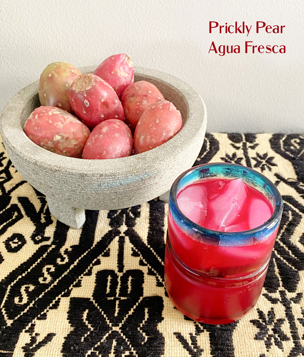 Prickly Pear Agua Fresca by LatinoFoodie